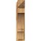 Ekena Millwork Balboa Rough Sawn Arts and Crafts Outlooker, Western Red Cedar, 8"W x 24"D x 36"H OUT08X24X36BOA03RWR - alternate 2